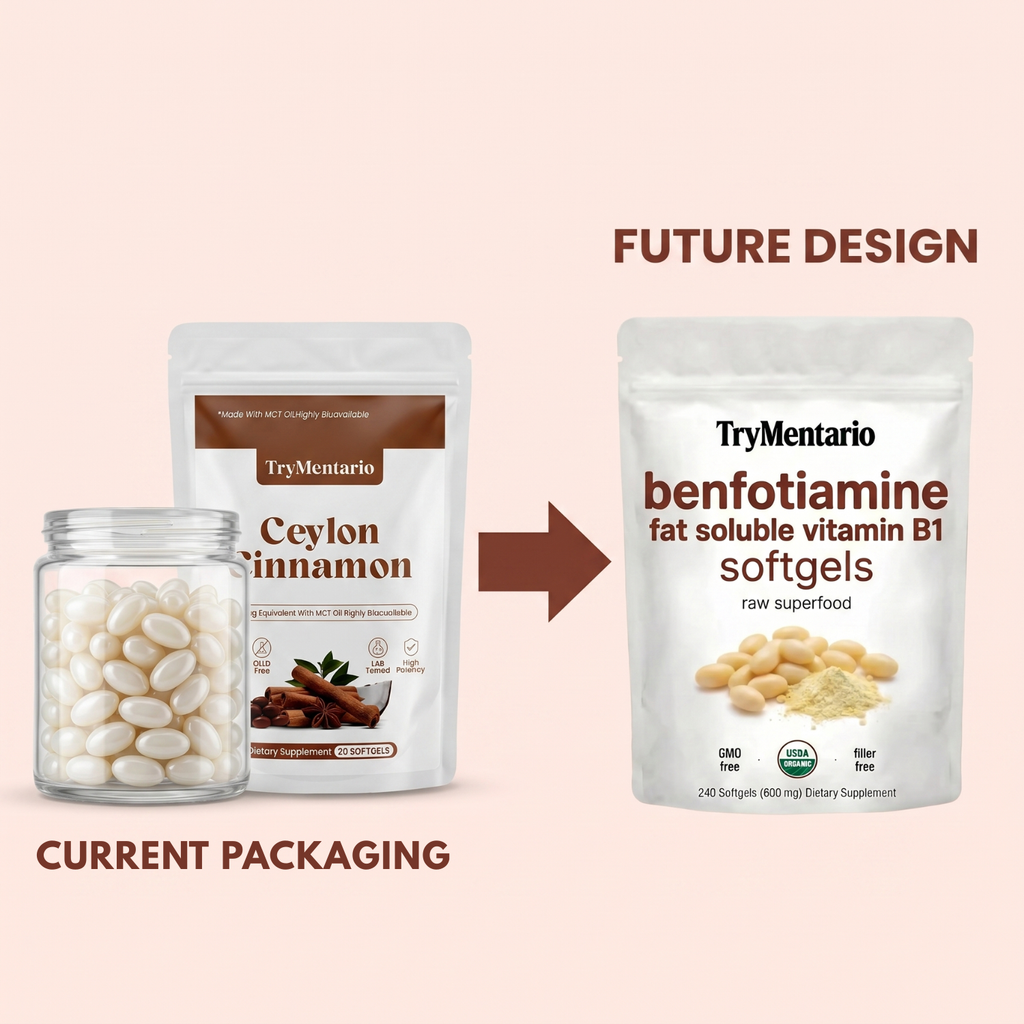 TryMentario Vitamin B1 (Benfotiamine)