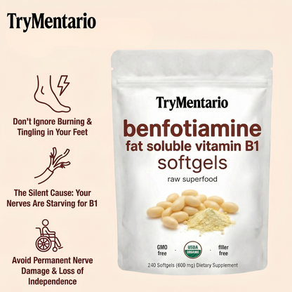 TryMentario Vitamin B1 (Benfotiamine)