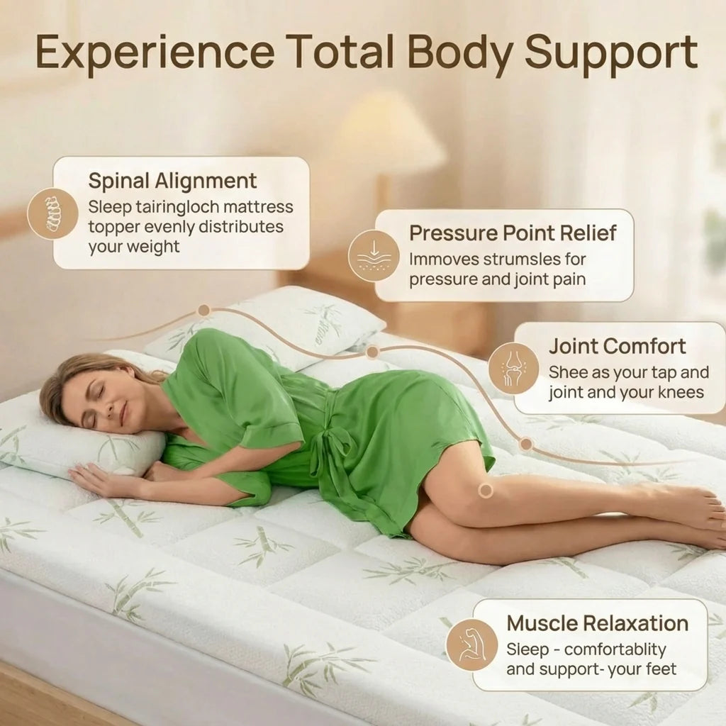Bamboo Mattress Topper