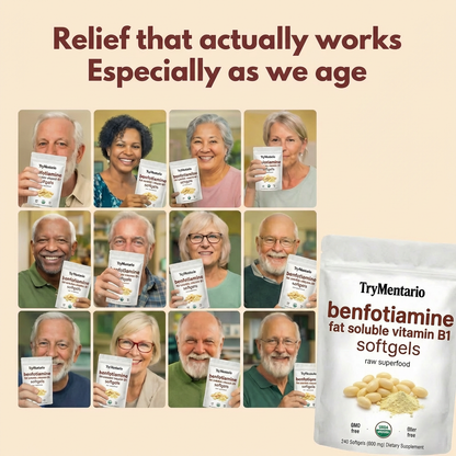 TryMentario Vitamin B1 (Benfotiamine)