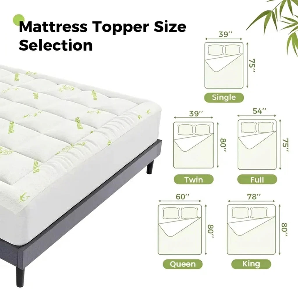 Bamboo Mattress Topper
