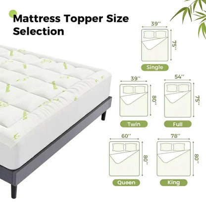 Bamboo Mattress Topper