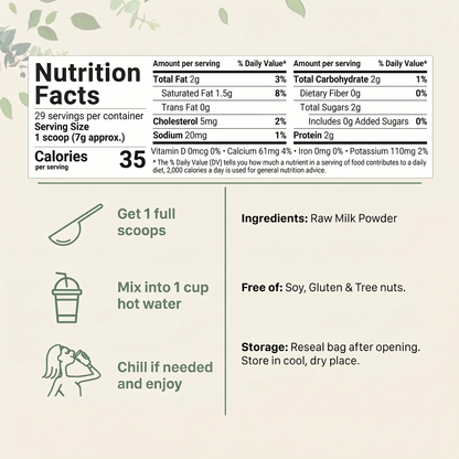 Raw Milk Powder