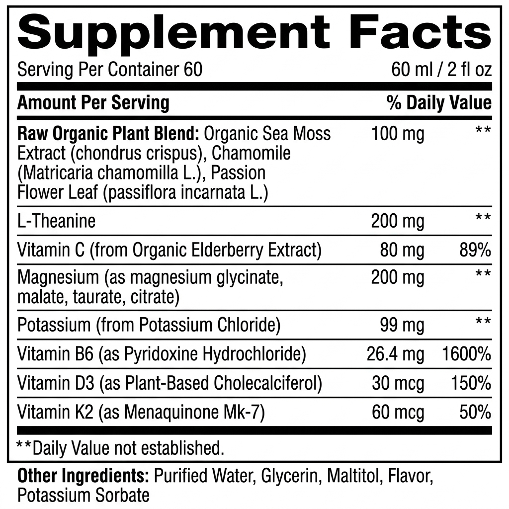 Chamomile Miracle Relief Formula